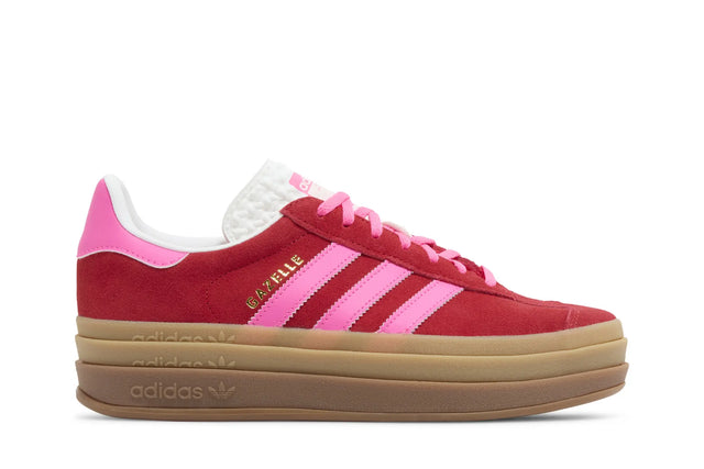 Adidas Gazelle Bold 'Collegiate Red Lucid Pink'