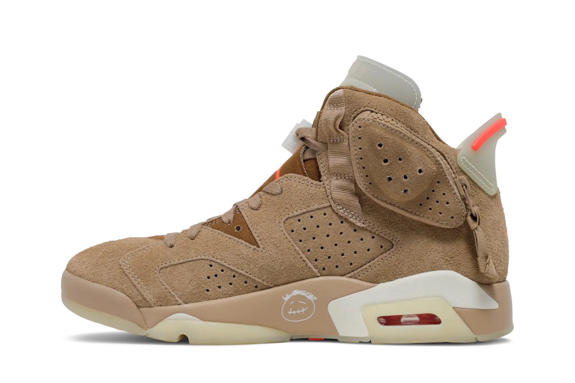Air Jordan 6 Retro x Travis Scott 'British Khaki'