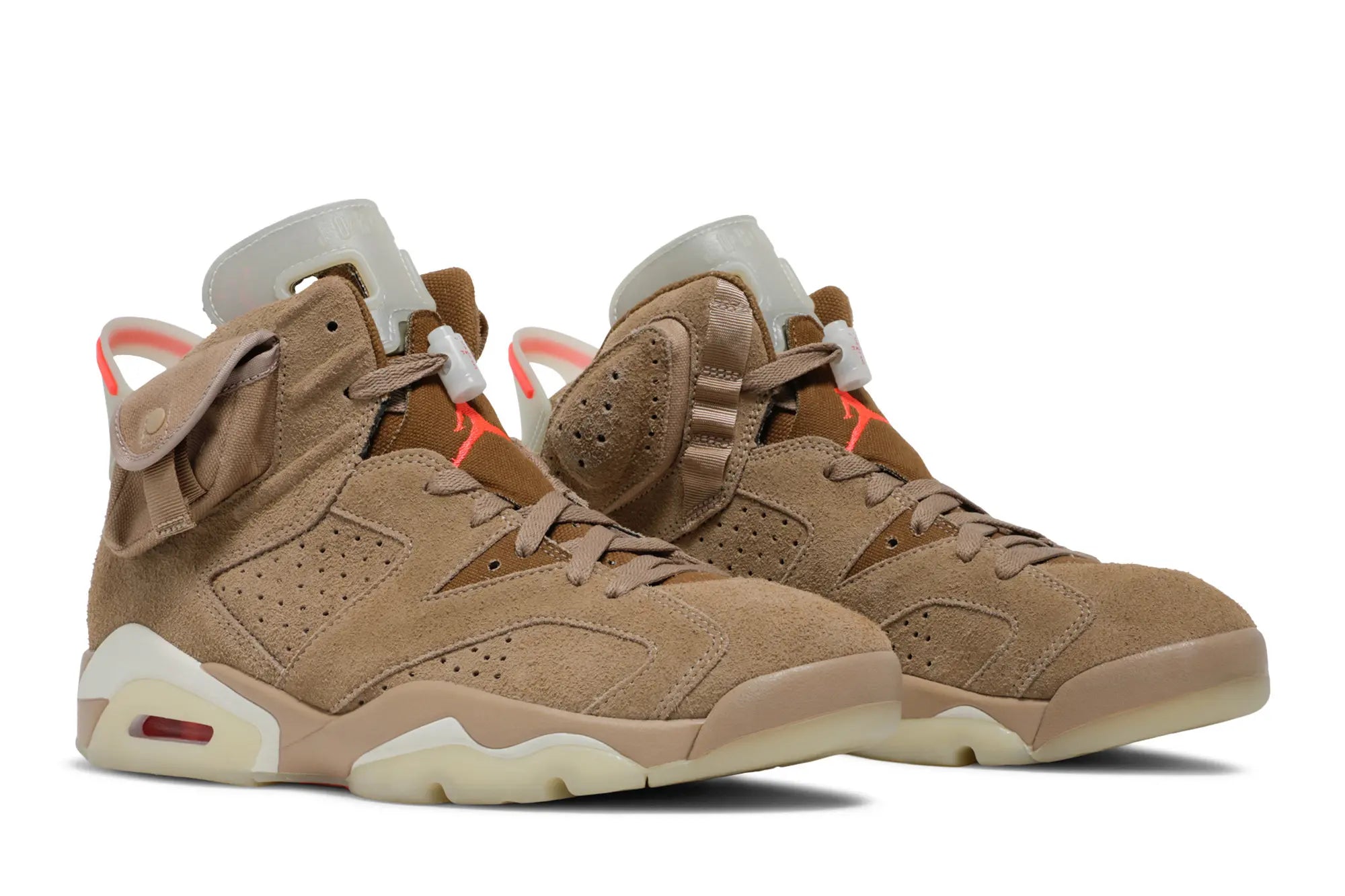 Air Jordan 6 Retro x Travis Scott 'British Khaki'