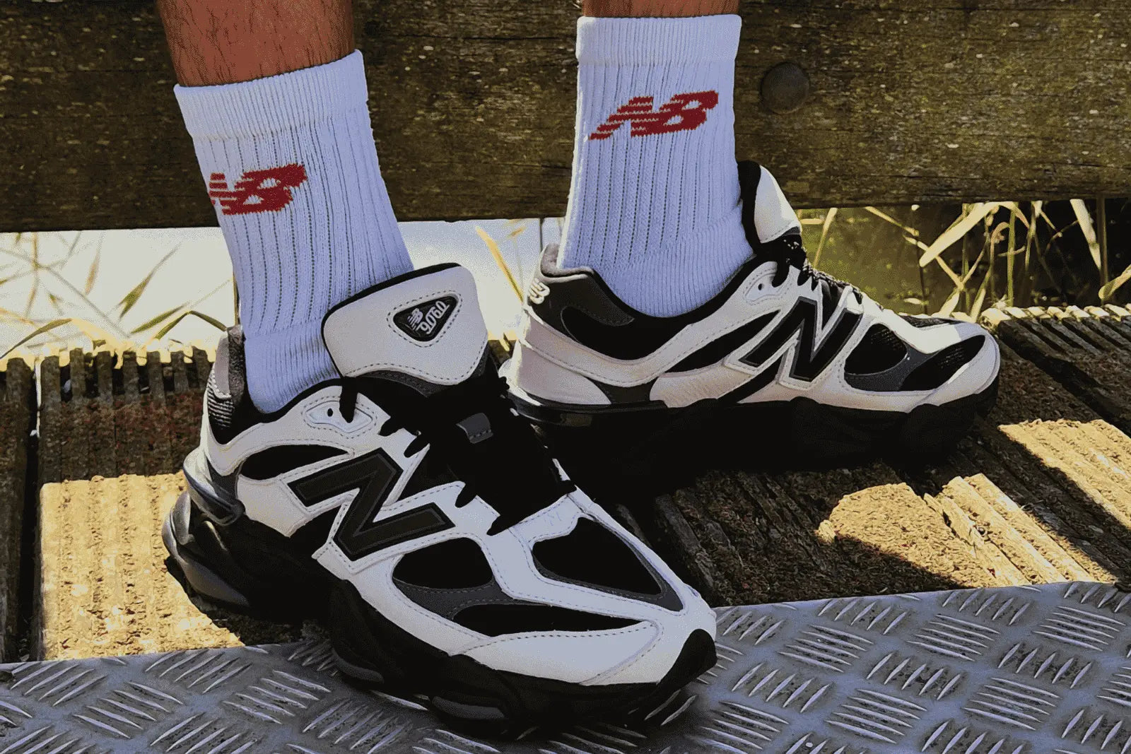 New Balance 9060 'Off White Black'