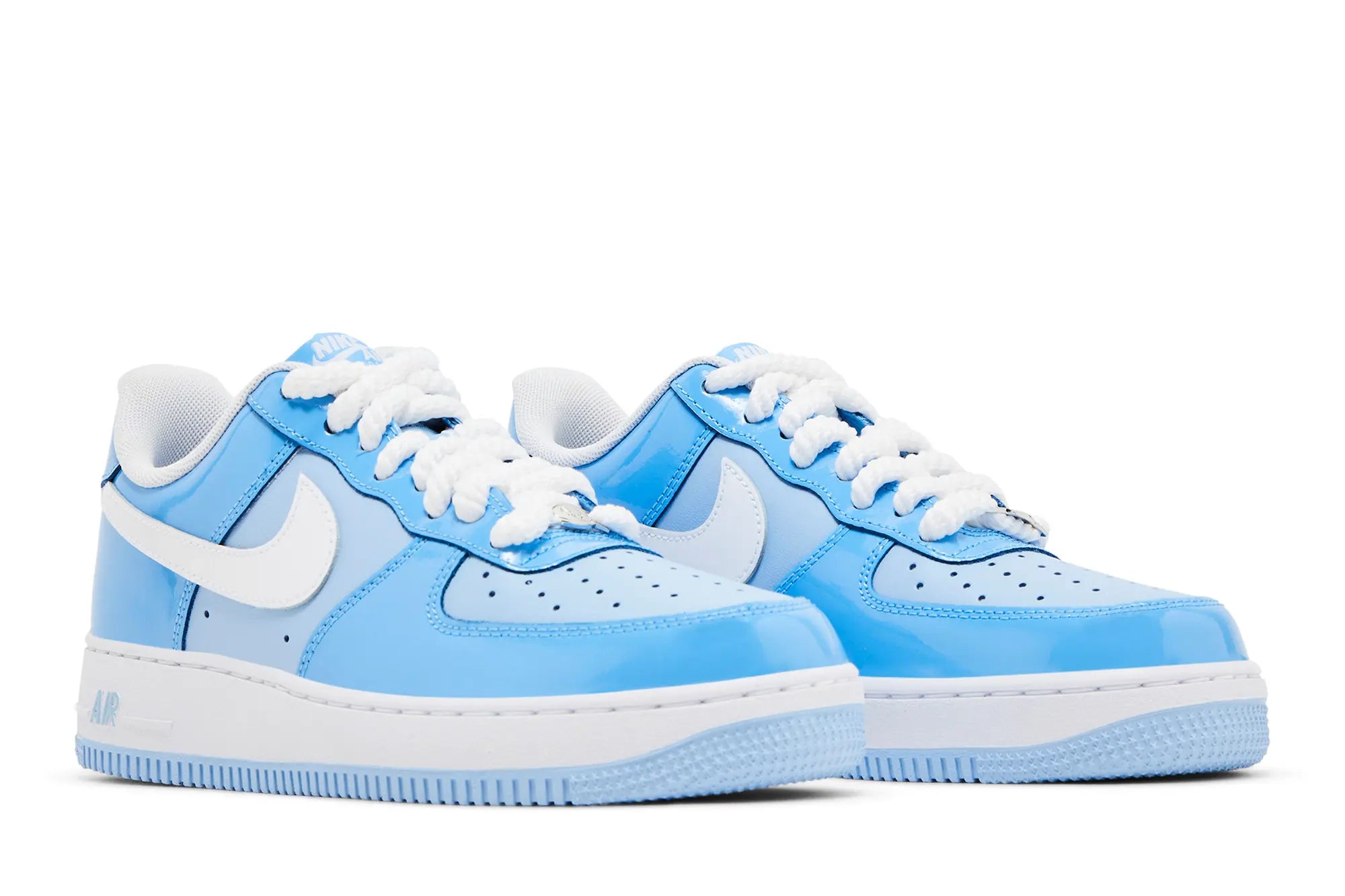 Nike Air Force 1 Low '07 LV8 'Psychic Blue White Patent'