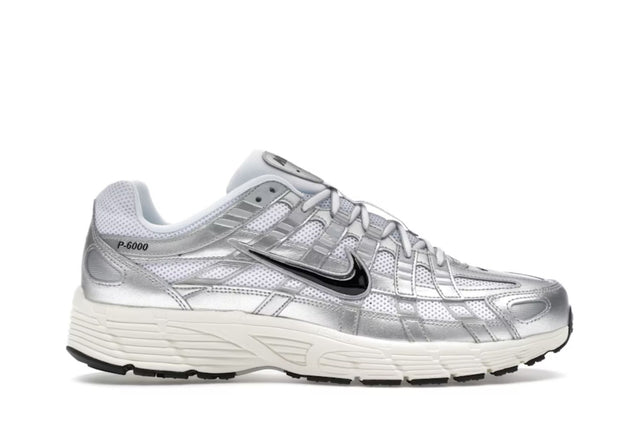 Nike P-6000 'White Metallic Silver Flat'